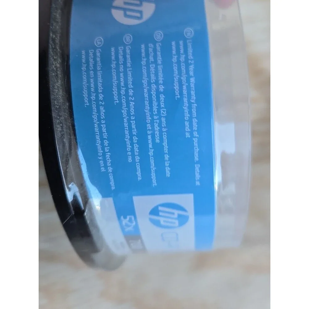20 pack Hp CD-R 52 x 700MB 80 minute CD’s blank sealed